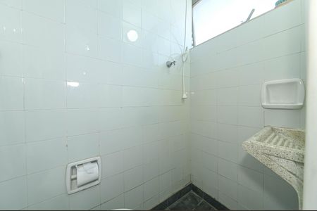 Lavanderia - Banheiro de apartamento à venda com 2 quartos, 85m² em Santo Amaro, São Paulo
