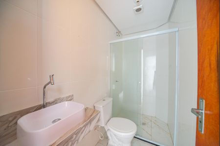 Banheiro de apartamento para alugar com 1 quarto, 40m² em Jardim Algarve, Alvorada