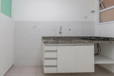 Cozinha de kitnet/studio para alugar com 1 quarto, 23m² em Vila Cruzeiro, São Paulo