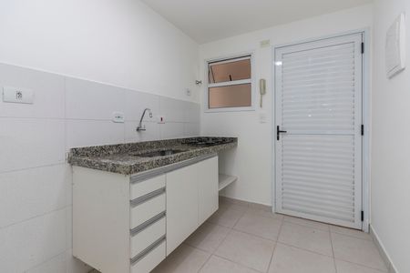Cozinha de kitnet/studio para alugar com 1 quarto, 23m² em Vila Cruzeiro, São Paulo