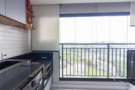 Varanda gourmet de apartamento para alugar com 2 quartos, 51m² em São Pedro, Osasco