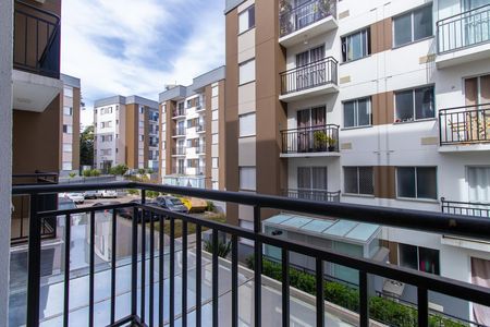 Varanda da Sala de apartamento para alugar com 2 quartos, 45m² em Vila Monte Serrat, Cotia