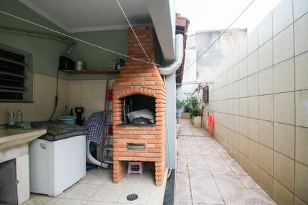 Churrasqueira / Quintal / Área de Serviço de casa à venda com 3 quartos, 262m² em Mauá, São Caetano do Sul