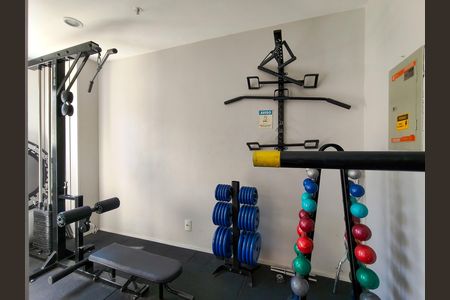 Apartamento para alugar com 49m², 2 quartos e 1 vaga Apartamento para alugar com 49m², 2 quartos e 1 vagaÁrea comum - Academia