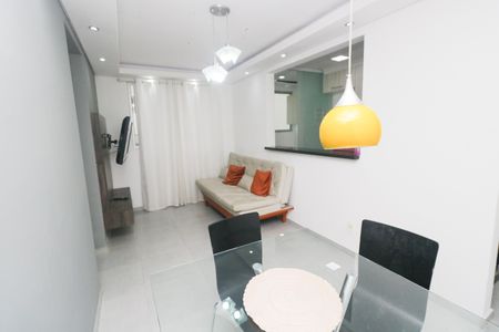 Sala de Jantar de apartamento para alugar com 2 quartos, 50m² em Vila Homero Thon, Santo André