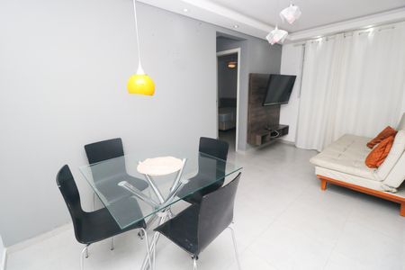 Sala de Jantar de apartamento para alugar com 2 quartos, 50m² em Vila Homero Thon, Santo André