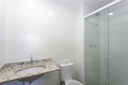 Apartamento para alugar com 46m², 2 quartos e 1 vaga Apartamento para alugar com 46m², 2 quartos e 1 vagaBanheiro da Suíte