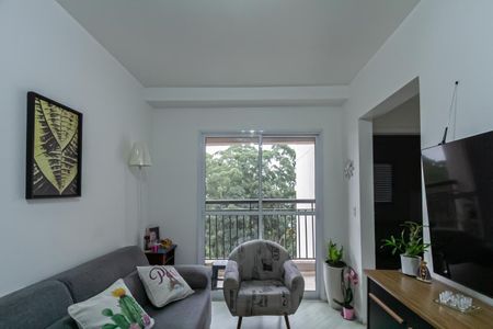Sala de apartamento para alugar com 2 quartos, 50m² em Vila Aurea, São Bernardo do Campo