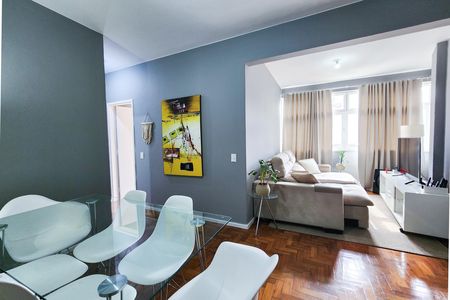 Sala  de apartamento à venda com 2 quartos, 74m² em Tijuca, Rio de Janeiro