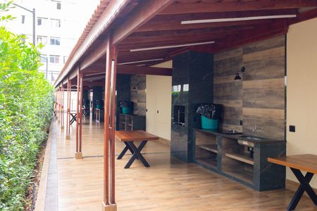 Área comum - Churrasqueira de apartamento para alugar com 3 quartos, 49m² em Vila Miriam, São Paulo
