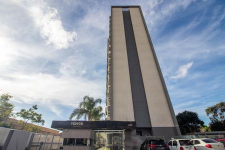 Fachada de apartamento para alugar com 2 quartos, 60m² em Navegantes, Porto Alegre