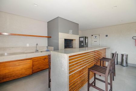 Área comum - Churrasqueira de apartamento para alugar com 2 quartos, 60m² em Navegantes, Porto Alegre