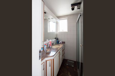 Banheiro da Suíte de apartamento à venda com 3 quartos, 93m² em Silveira, Belo Horizonte