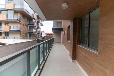 Varanda da Sala de apartamento para alugar com 3 quartos, 140m² em Marazul, Niterói