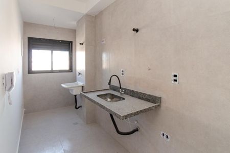 Apartamento à venda com 44m², 2 quartos e 1 vagaCozinha e Área de Serviço