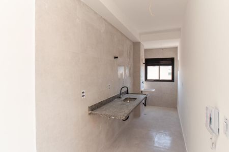 Apartamento à venda com 43m², 2 quartos e sem vaga Apartamento à venda com 43m², 2 quartos e sem vagaCozinha e Área de Serviço