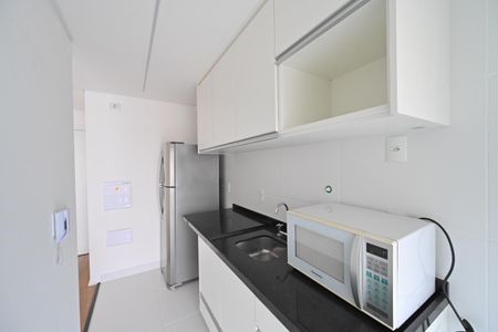 Cozinha de apartamento para alugar com 1 quarto, 51m² em Vila Clementino, São Paulo