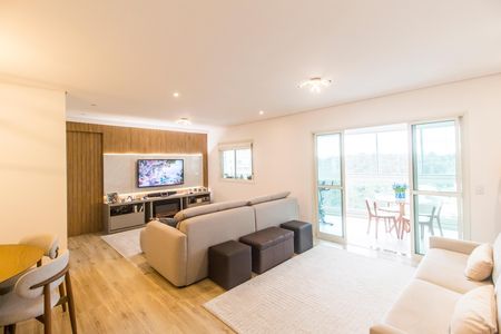 Sala  de apartamento à venda com 3 quartos, 133m² em Tamboré, Santana de Parnaíba