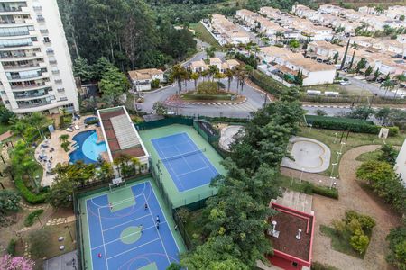 Vista da Suíte de apartamento à venda com 3 quartos, 133m² em Tamboré, Santana de Parnaíba