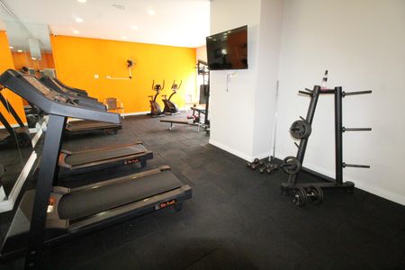 Área comum - Academia de apartamento para alugar com 1 quarto, 71m² em Centro, São José dos Campos