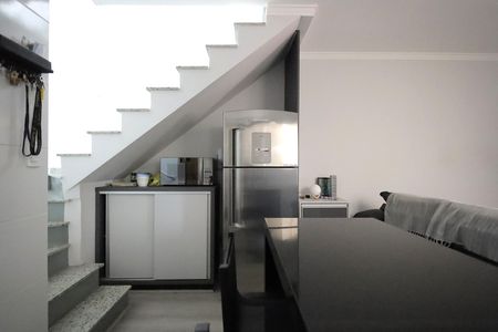 Cozinha de apartamento à venda com 2 quartos, 88m² em Jardim Cambui, Santo André