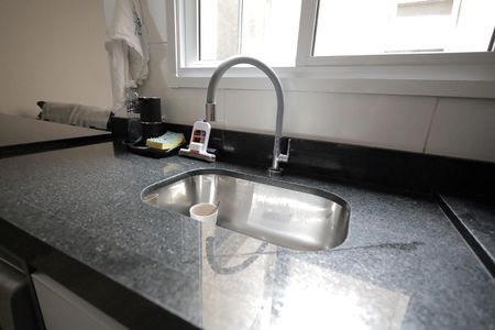 Cozinha de apartamento à venda com 2 quartos, 88m² em Jardim Cambui, Santo André