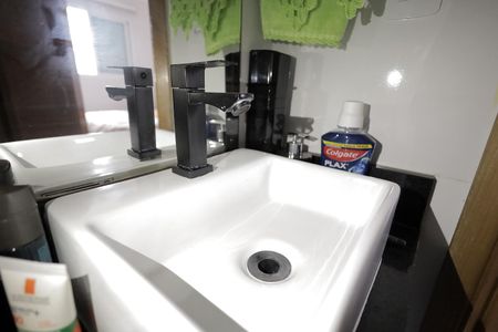 Banheiro de apartamento à venda com 2 quartos, 88m² em Jardim Cambui, Santo André