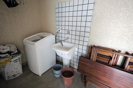 Área de Serviço de apartamento à venda com 2 quartos, 88m² em Jardim Cambui, Santo André