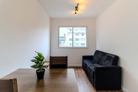 Sala de apartamento para alugar com 1 quarto, 26m² em Vila Buarque, São Paulo