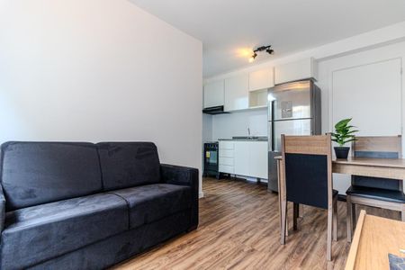 Sala de apartamento para alugar com 1 quarto, 26m² em Vila Buarque, São Paulo