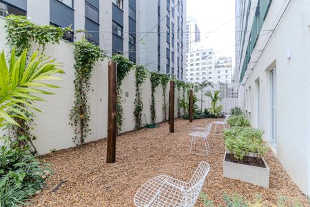 Redário de apartamento para alugar com 1 quarto, 26m² em Vila Buarque, São Paulo