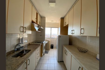 Cozinha de apartamento para alugar com 2 quartos, 54m² em Jaguaré, São Paulo