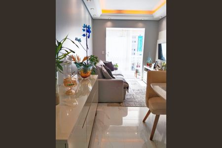 Sala de apartamento à venda com 3 quartos, 74m² em Vila Guarani (Zona Sul), São Paulo