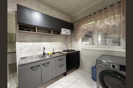 Cozinha  de apartamento para alugar com 2 quartos, 40m² em Alto Ribeirão Leste, Florianópolis