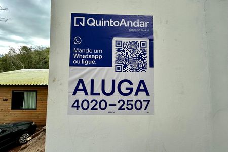 Placa  de apartamento para alugar com 2 quartos, 40m² em Alto Ribeirão Leste, Florianópolis