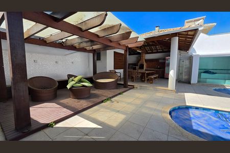 Área comum - Churrasqueira de casa para alugar com 3 quartos, 250m² em Dos Ipês, Vespasiano