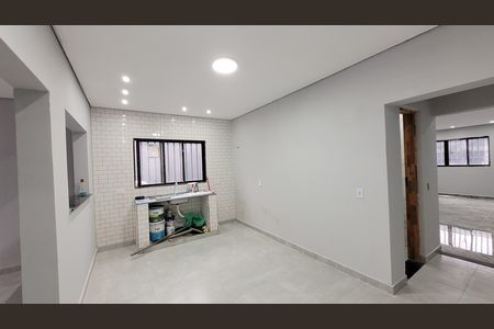 Cozinha de casa para alugar com 1 quarto, 86m² em Jardim Odete, Itaquaquecetuba