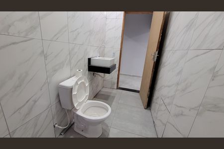 Casa para alugar com 86m², 1 quarto e 2 vagas Casa para alugar com 86m², 1 quarto e 2 vagasBanheiro