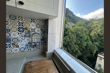 Cozinha de apartamento para alugar com 1 quarto, 90m² em Itararé, São Vicente