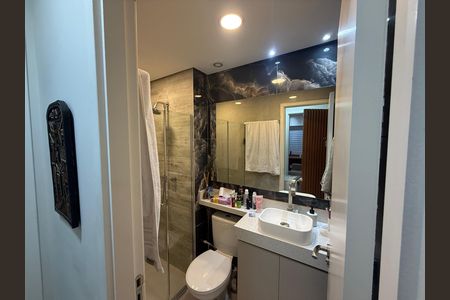 Banheiro de apartamento para alugar com 2 quartos, 55m² em Vila Santa Maria, Poá