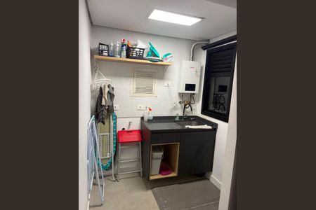 Área de serviço de apartamento para alugar com 1 quarto, 96m² em Parque Residencial Aquarius, São José dos Campos