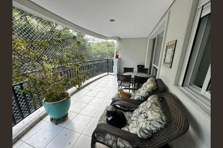 Varanda de apartamento à venda com 4 quartos, 140m² em Cidade São Francisco , São Paulo