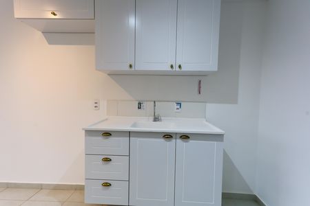 Kitnet cozinha de kitnet/studio para alugar com 1 quarto, 28m² em Morumbi, São Paulo