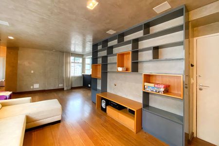 Sala de apartamento para alugar com 3 quartos, 122m² em São Pedro, Belo Horizonte