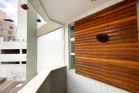 Varanda da Sala de apartamento para alugar com 3 quartos, 122m² em São Pedro, Belo Horizonte