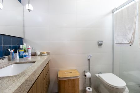 Banheiro da Suíte de casa à venda com 3 quartos, 176m² em Jardim Flamboyant, Campinas