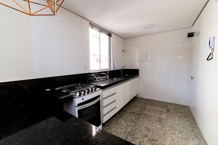 Cozinha de apartamento para alugar com 2 quartos, 55m² em Serra, Belo Horizonte