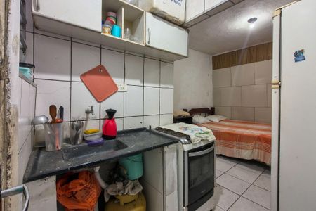 Cozinha  de casa de condomínio para alugar com 0 quarto, 30m² em Vila Tupi, Praia Grande