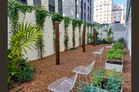 Área comum de kitnet/studio para alugar com 1 quarto, 27m² em Vila Buarque, São Paulo