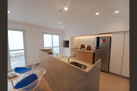 Área comum de kitnet/studio para alugar com 1 quarto, 27m² em Vila Buarque, São Paulo